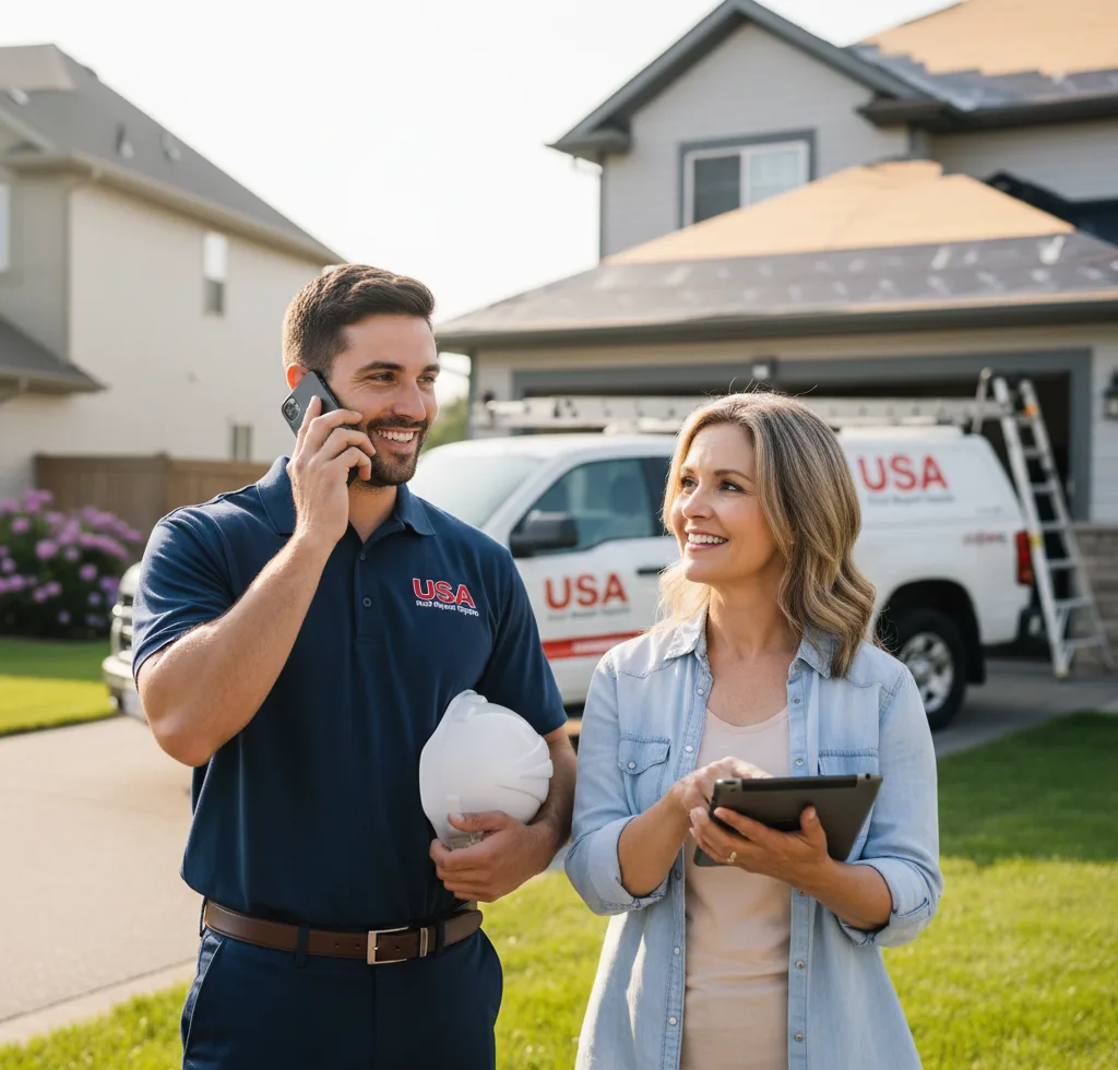 USA Roof Repair Experts customer support in Seaside